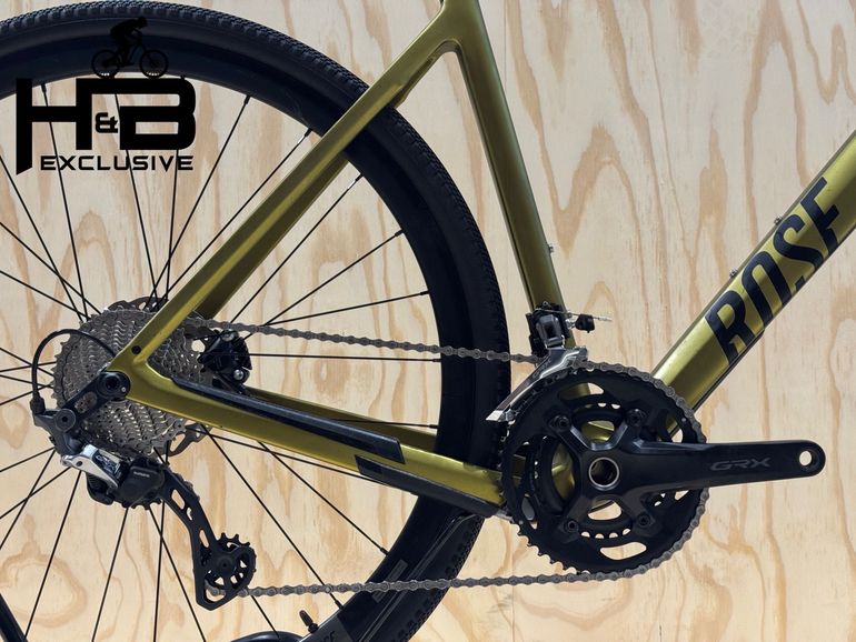 Used Rose Backroad GRX RX600 Carbon Shimano 2023 Road & Gravel, Green — image 3 of 11