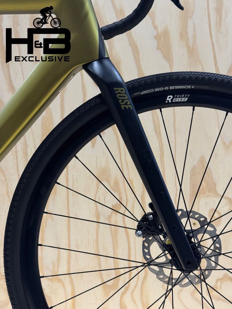 Used Rose Backroad GRX RX600 Carbon Shimano 2023 Road & Gravel, Green — image 4 of 11