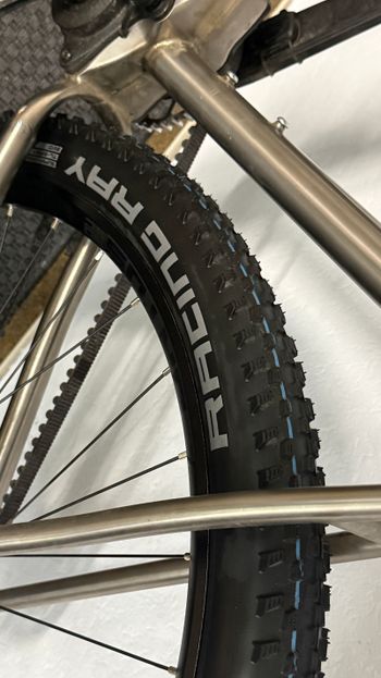 Gebrauchtes Mawis Custom Pinion Smartshift Titan Monstergravel Bikepacking 2025 Mountainbike, Hellgrau — Bild 9 von 13