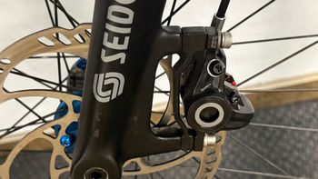 Gebrauchtes Mawis Custom Pinion Smartshift Titan Monstergravel Bikepacking 2025 Mountainbike, Hellgrau — Bild 6 von 13