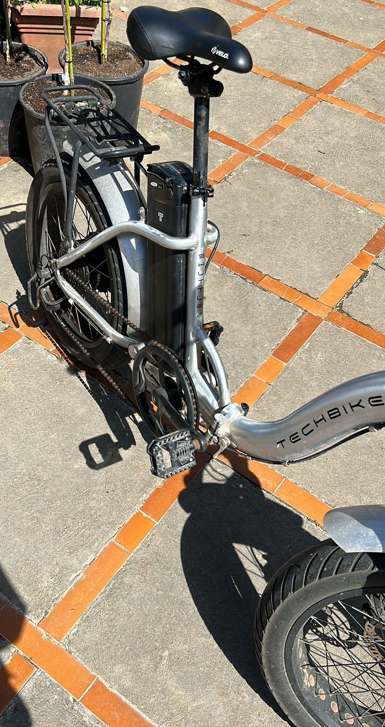 Used Techbike SHUTTLE S 20" - Alluminio - 500W 2022 Urban, Light Gray — image 4 of 4