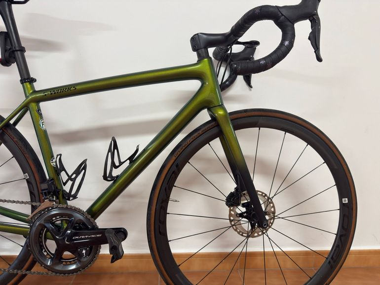 Gebrauchtes Specialized S-Works Aethos - Dura-Ace Di2 2023 2023 Road & Gravel, Grün — Bild 4 von 10