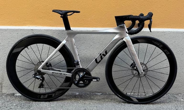 Gebrauchtes Liv Enviliv Advanced Pro 1 Disc 2019 Road & Gravel, Hellgrau — Bild 1 von 11