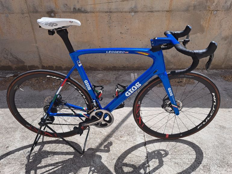Used Gios Custom Shimano Dura Ace 2022 Road & Gravel, Blue — image 1 of 7
