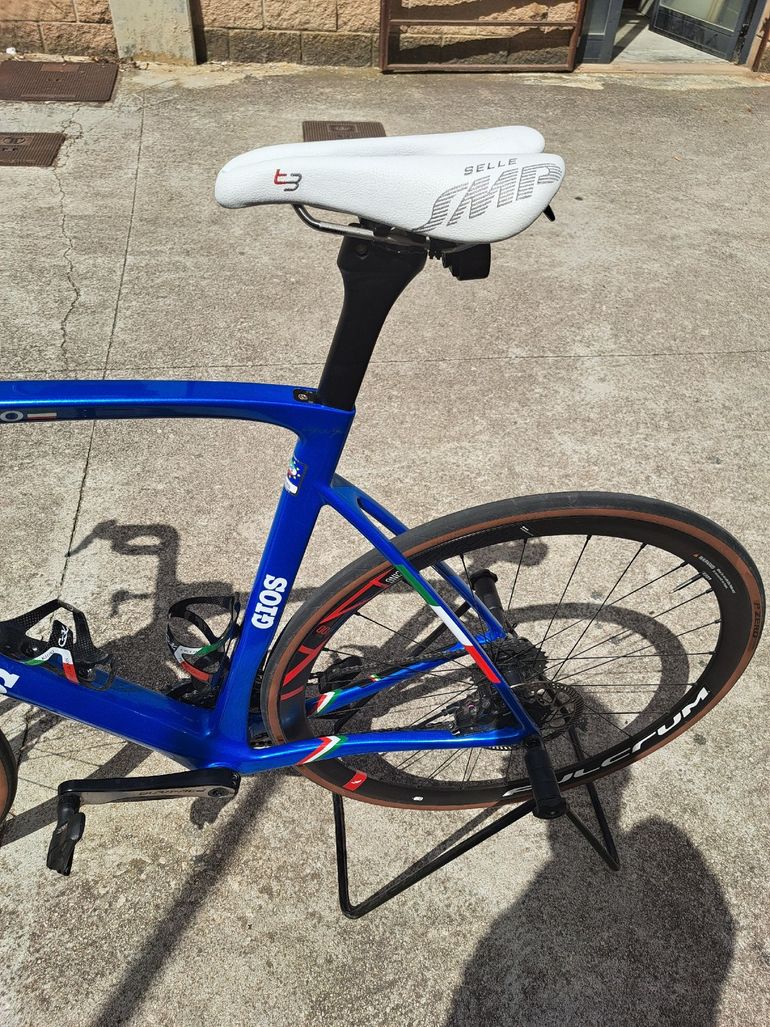 Used Gios Custom Shimano Dura Ace 2022 Road & Gravel, Blue — image 2 of 7