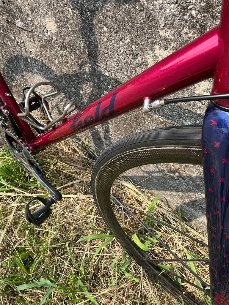 Used Field Cycles Custom Frameset 2020 Road & Gravel, Red — image 4 of 6