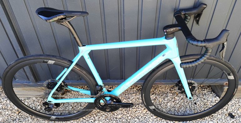 Gebrauchtes Bianchi Specialissima CV Shimano DuraAce Di2 2x12 2024 Road & Gravel, Weiß — Bild 30 von 32