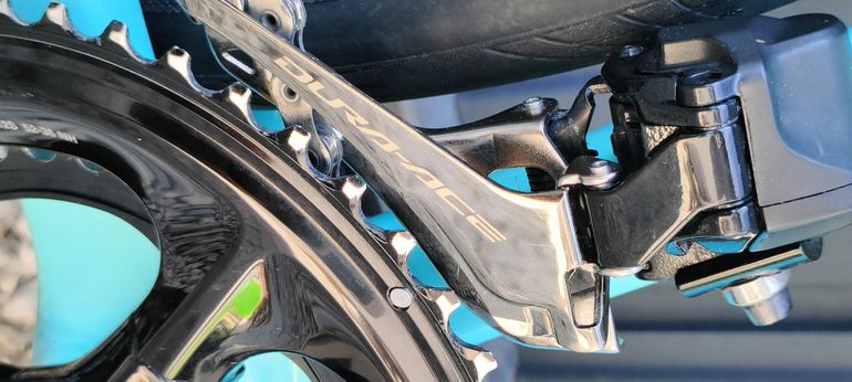 Gebrauchtes Bianchi Specialissima CV Shimano DuraAce Di2 2x12 2024 Road & Gravel, Weiß — Bild 17 von 32