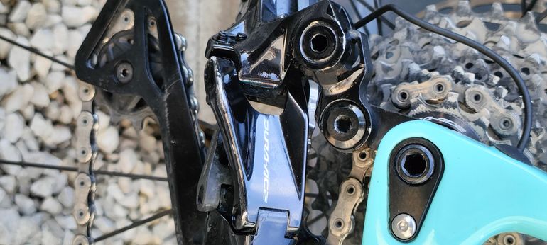 Gebrauchtes Bianchi Specialissima CV Shimano DuraAce Di2 2x12 2024 Road & Gravel, Weiß — Bild 19 von 32