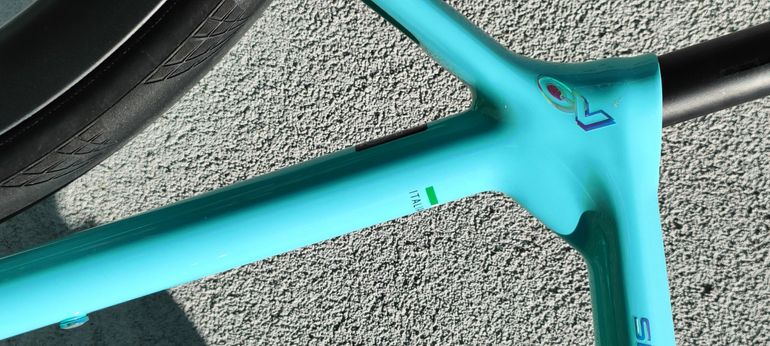 Gebrauchtes Bianchi Specialissima CV Shimano DuraAce Di2 2x12 2024 Road & Gravel, Weiß — Bild 6 von 32