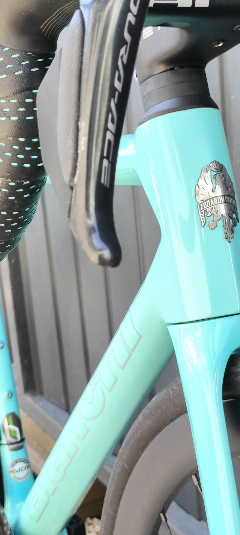 Gebrauchtes Bianchi Specialissima CV Shimano DuraAce Di2 2x12 2024 Road & Gravel, Weiß — Bild 13 von 32