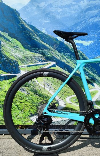 Gebrauchtes Bianchi Specialissima CV Shimano DuraAce Di2 2x12 2024 Road & Gravel, Weiß — Bild 32 von 32
