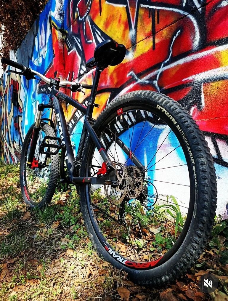 Used B’TWIN Rockrider ST 540 2021 Mountainbike, Black — image 1 of 3
