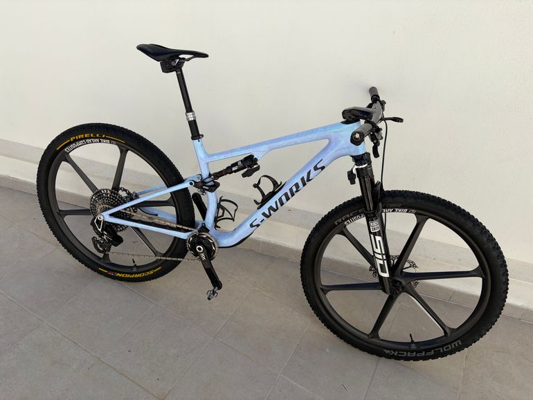 Used Specialized S-Works Epic 8 Frameset 2024 Frameset 2024 Mountainbike, Blue, 29 — image 1 of 3