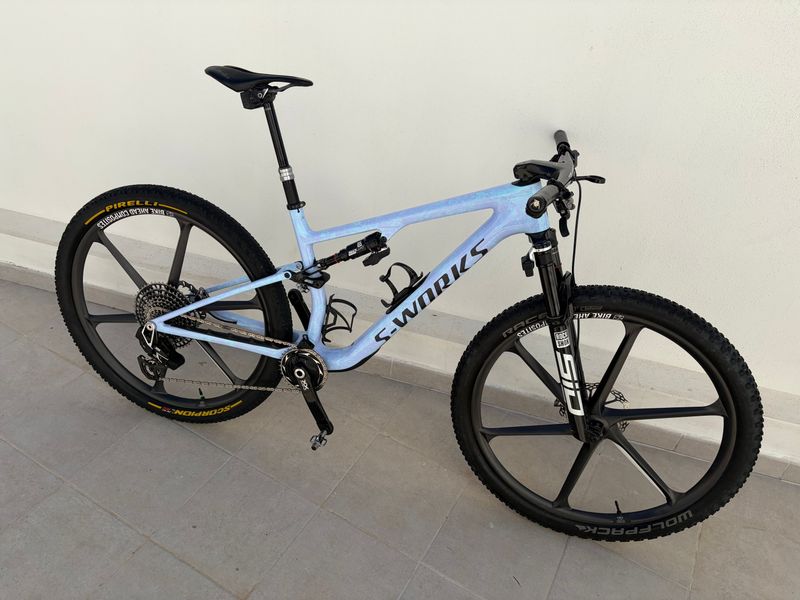 Used Specialized S-Works Epic 8 Frameset 2024 Frameset 2024 Mountainbike, Blue, 29 — image 1 of 3