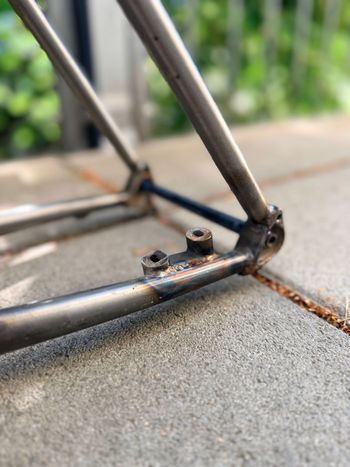 Used Sour Bicycles Sour Pasta Party Rahmenset 2023 | Custom Lackierung | Chris King & Rotor DUB Frameset 2023 Mountainbike, Orange — image 15 of 16