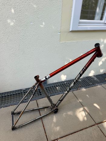 Used Sour Bicycles Sour Pasta Party Rahmenset 2023 | Custom Lackierung | Chris King & Rotor DUB Frameset 2023 Mountainbike, Orange — image 3 of 16