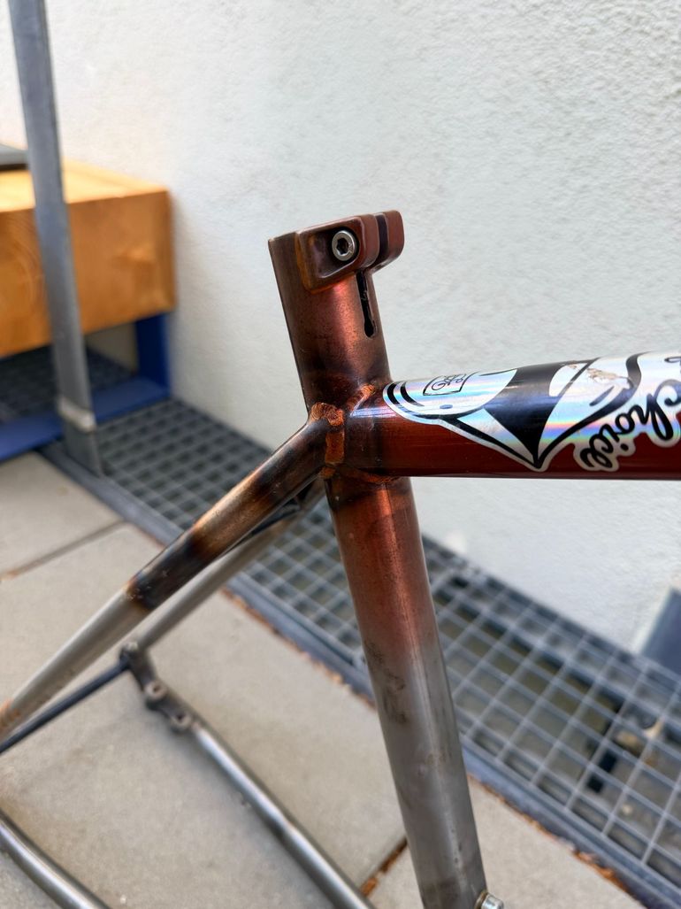 Used Sour Bicycles Sour Pasta Party Rahmenset 2023 | Custom Lackierung | Chris King & Rotor DUB Frameset 2023 Mountainbike, Orange — image 7 of 16