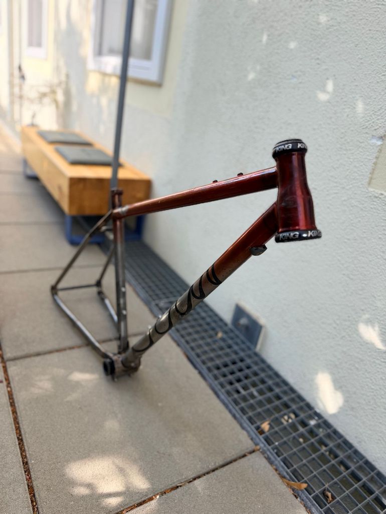 Used Sour Bicycles Sour Pasta Party Rahmenset 2023 | Custom Lackierung | Chris King & Rotor DUB Frameset 2023 Mountainbike, Orange — image 4 of 16