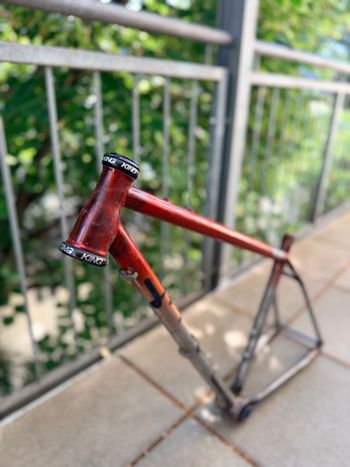 Used Sour Bicycles Sour Pasta Party Rahmenset 2023 | Custom Lackierung | Chris King & Rotor DUB Frameset 2023 Mountainbike, Orange — image 12 of 16