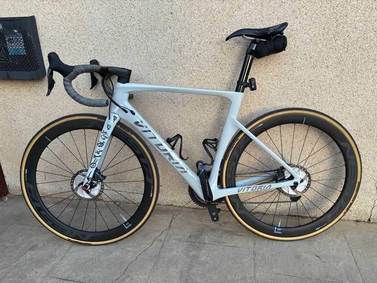 Used Vitoria Ultímate Sk 2020 2020 Road & Gravel, White — image 8 of 11