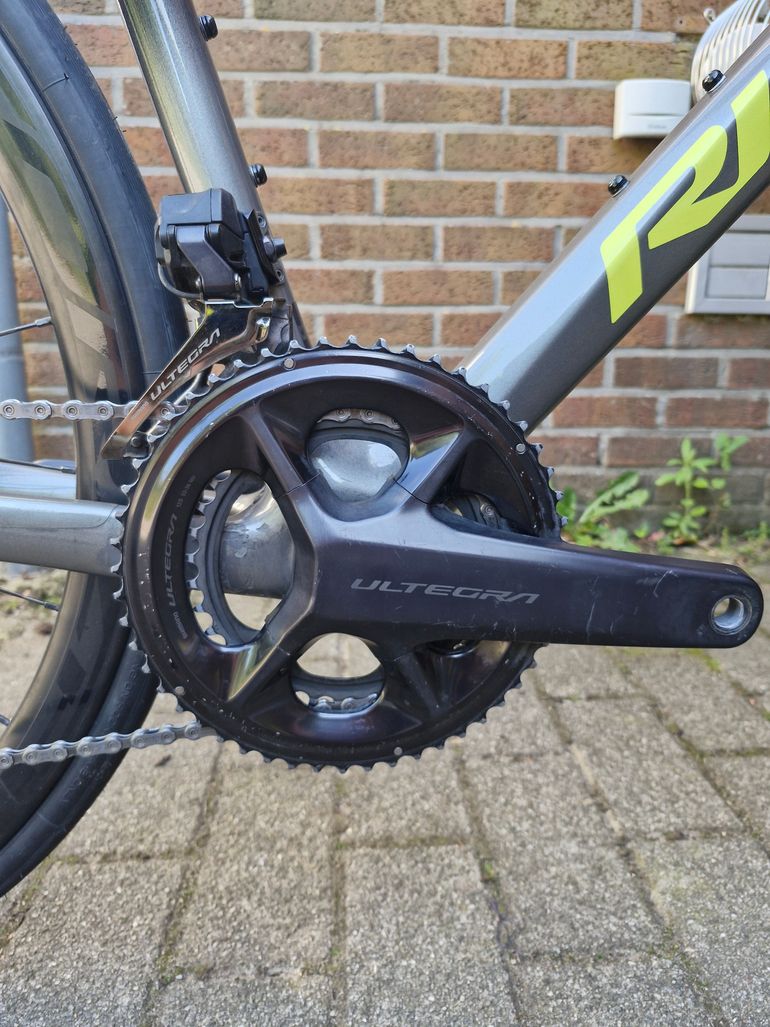 Used Ridley Fenix SLiC - Shimano Ultegra DI2 2x12sp 2024 2024 Road & Gravel, Light Gray — image 5 of 9