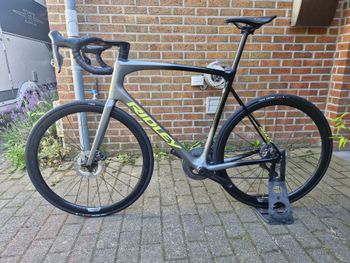 Used Ridley Fenix SLiC - Shimano Ultegra DI2 2x12sp 2024 2024 Road & Gravel, Light Gray — image 2 of 9
