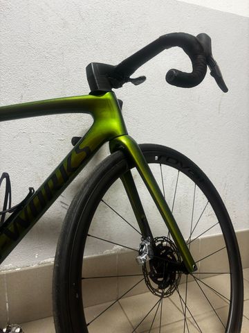 Used Specialized S Works Custom SRAM Red eTap AXS 2021 Road & Gravel, Green — image 4 of 6