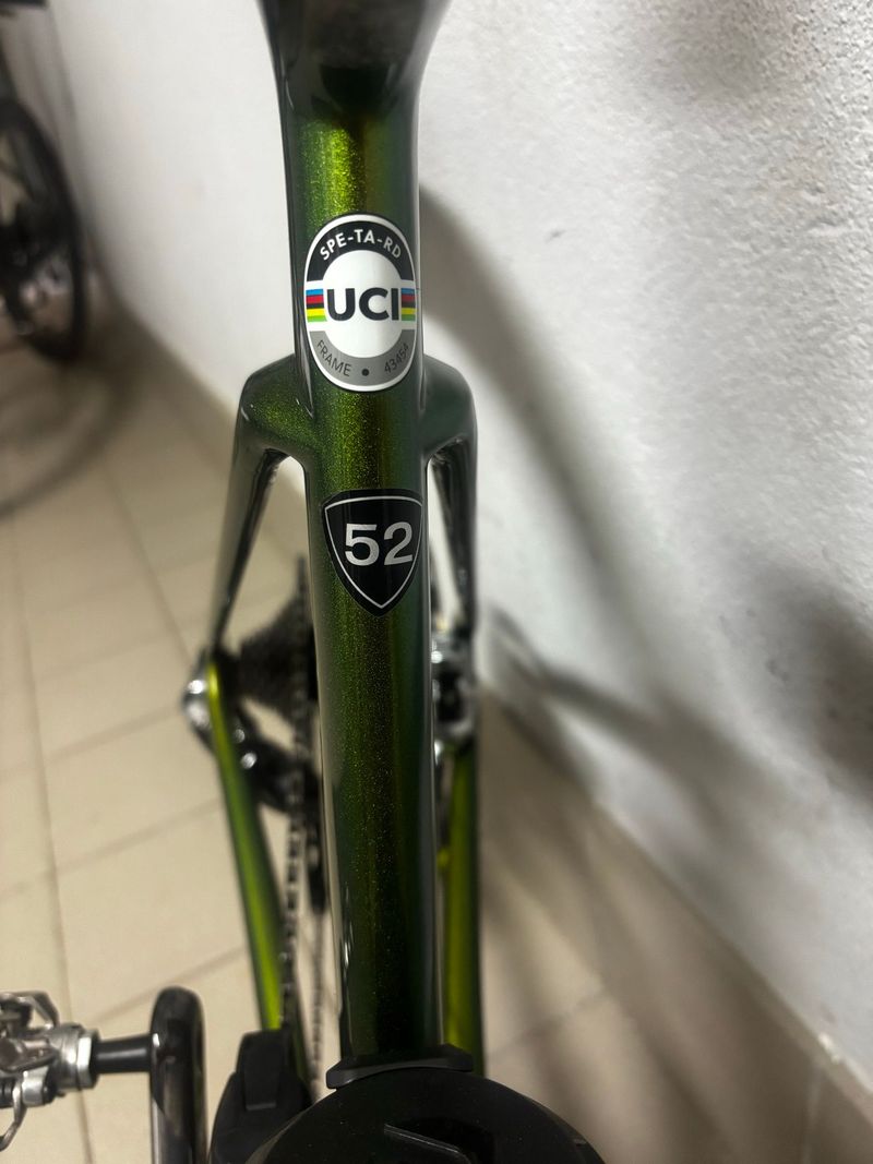 Used Specialized S Works Custom SRAM Red eTap AXS 2021 Road & Gravel, Green — image 5 of 6