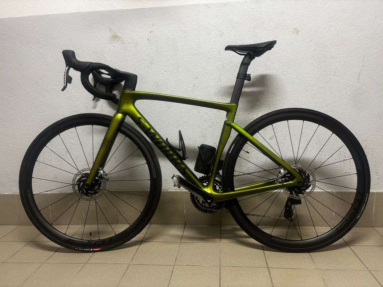 Used S Works Custom SRAM Red eTap AXS 2021 Road & Gravel, Green — image 2 of 6