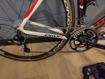 Used Eddy Merckx EMX-1 Campagnolo Veloce 2 X 10 2017 Road & Gravel, White — image 6 of 7