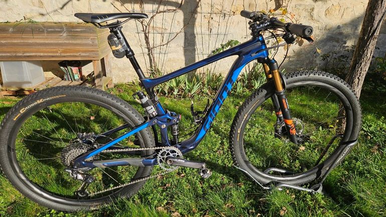 Gebrauchtes Giant Anthem Advanced Pro 29 1 2020 2020 Mountainbike, Blau — Bild 2 von 11