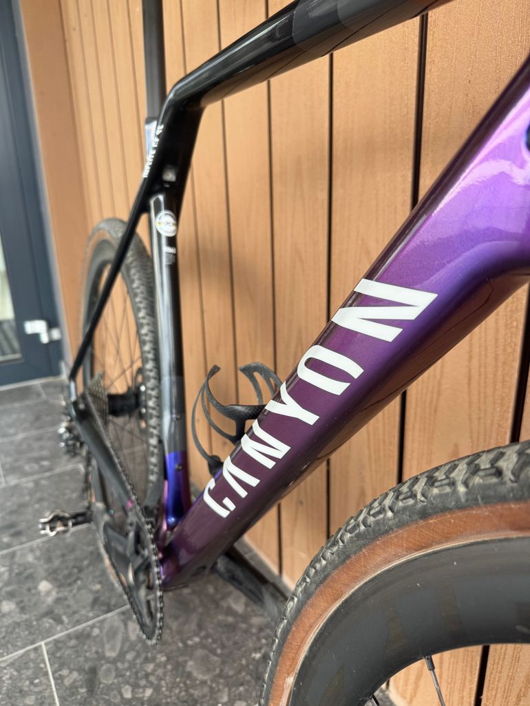 Used Canyon Inflite CF SL 5 2025 2025 Road & Gravel, Purple — image 2 of 11