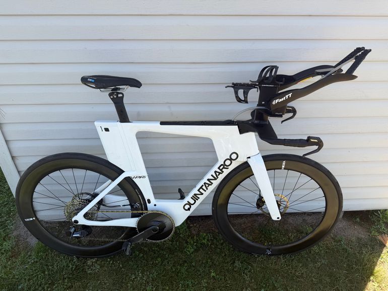 Used Quintana Roo V-PRi SRAM Force AXS E1 2026 2026 Road & Gravel, White — image 2 of 8