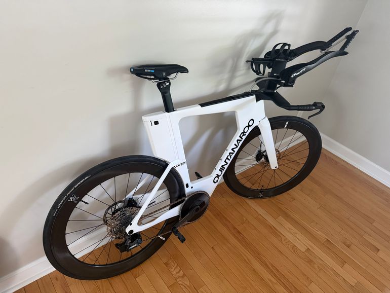 Used Quintana Roo V-PRi SRAM Force AXS E1 2026 2026 Road & Gravel, White — image 8 of 8
