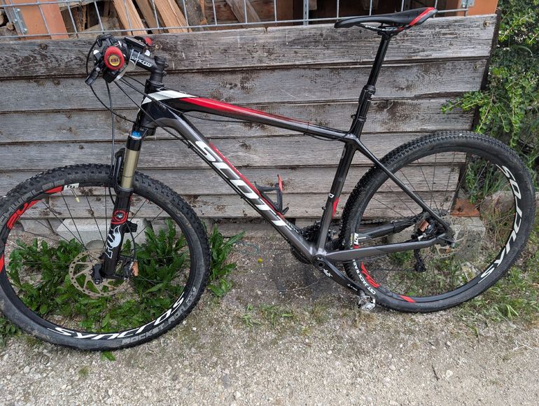Brugt Scott 710 Shimano Deore XT 2017 Mountainbike — billede 2 af 8