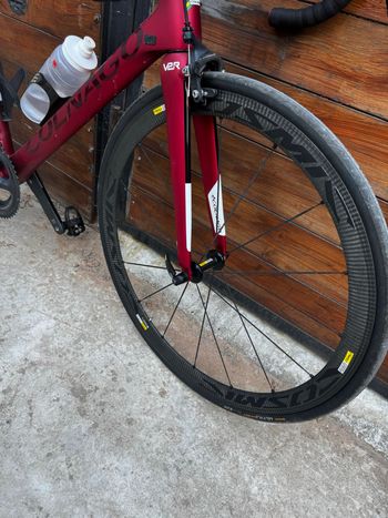 Used Colnago V2-R Disc Limited Frameset 2020 2020 Road & Gravel, Red — image 5 of 5