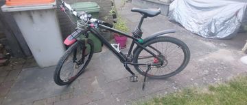 Gebrauchtes B’TWIN Rockrider Campagnolo Centaur 2016 Mountainbike, Schwarz — Bild 1 von 3