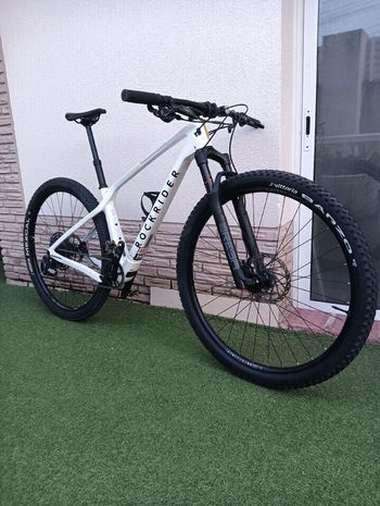 Used ROCKRIDER 12-Speed XC Mountain SRAM NX Eagle 2025 Mountainbike, White — image 4 of 4