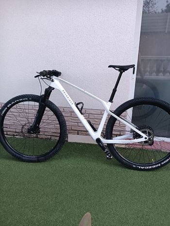 Used ROCKRIDER 12-Speed XC Mountain SRAM NX Eagle 2025 Mountainbike, White — image 2 of 4