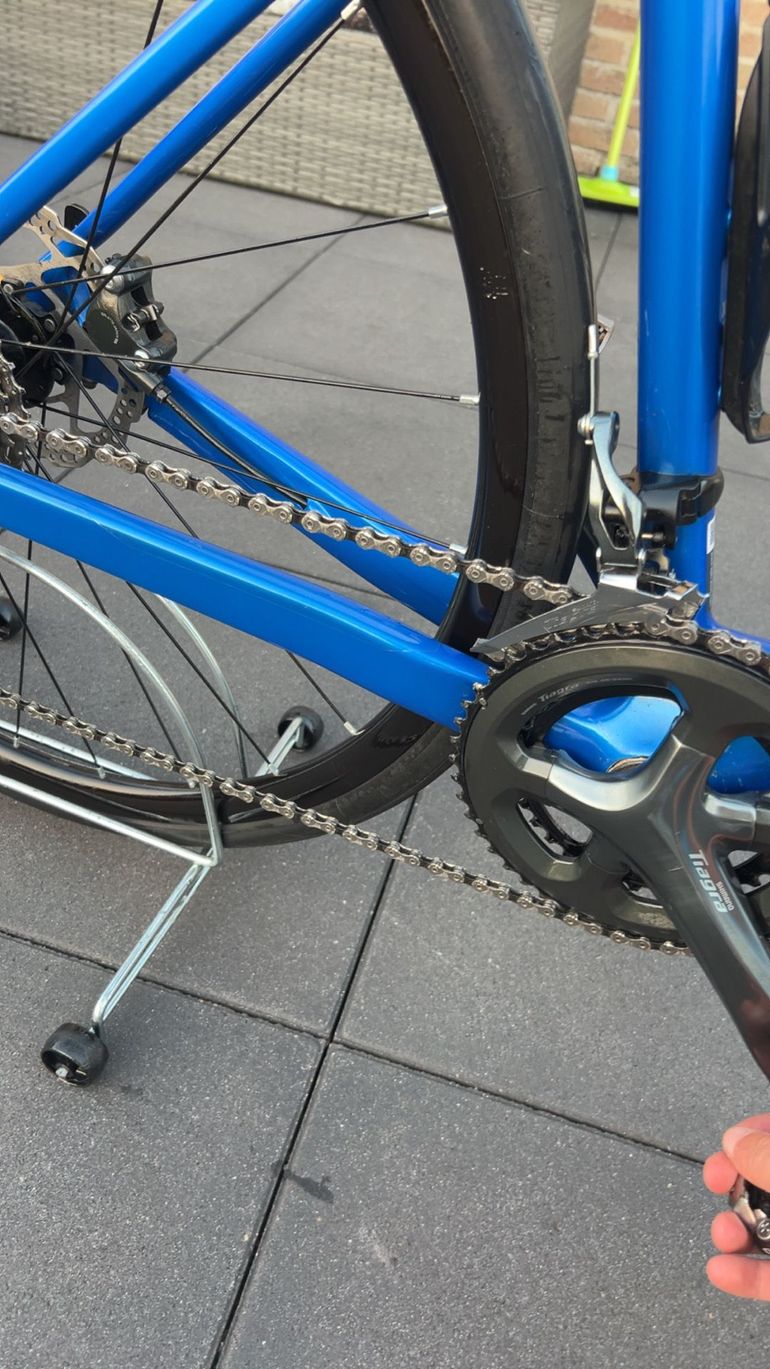 Used Van rysel Tiagra Road Bike NCR CF 2022 2022 Road & Gravel, Blue — image 7 of 11