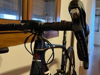 Used Merida SCULTURA DISC 4000 2018 2018 Road & Gravel, Blue — image 11 of 12