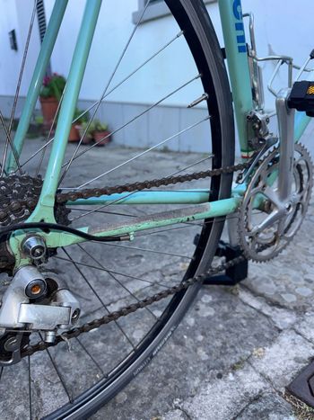 Used Bianchi reparto corse eroica Custom Campagnolo Veloce 1990 Road & Gravel, Green — image 11 of 24
