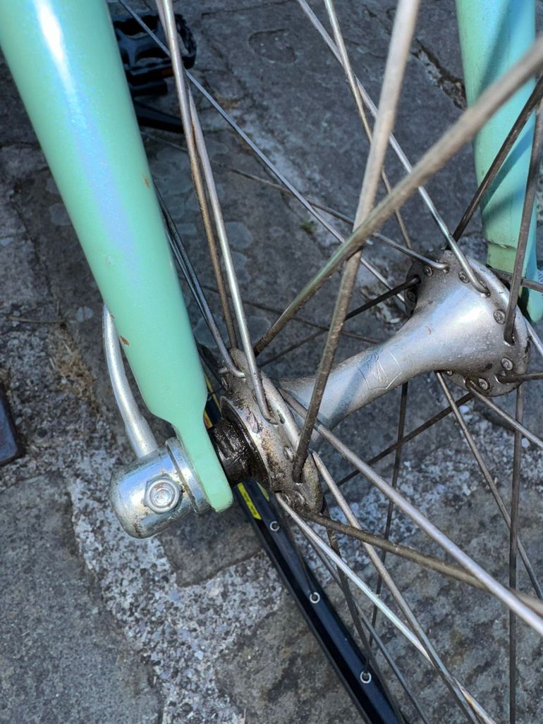 Used Bianchi reparto corse eroica Custom Campagnolo Veloce 1990 Road & Gravel, Green — image 15 of 24