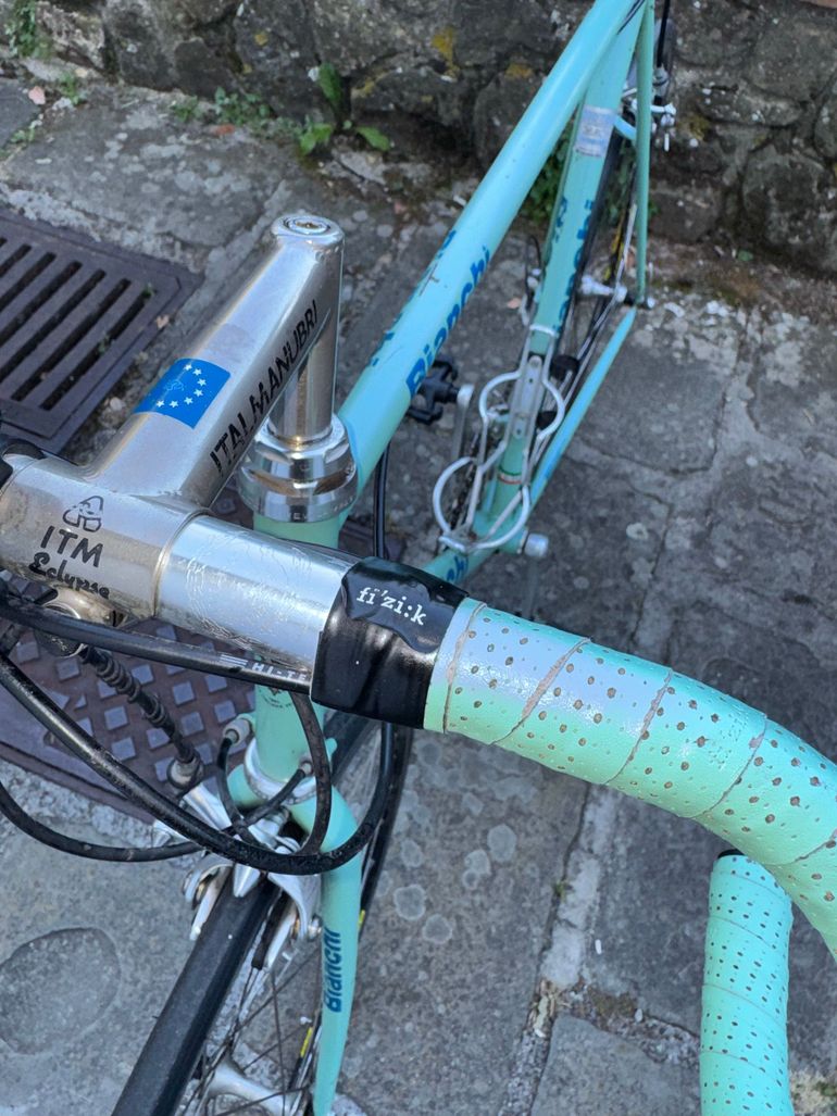 Used Bianchi reparto corse eroica Custom Campagnolo Veloce 1990 Road & Gravel, Green — image 16 of 24