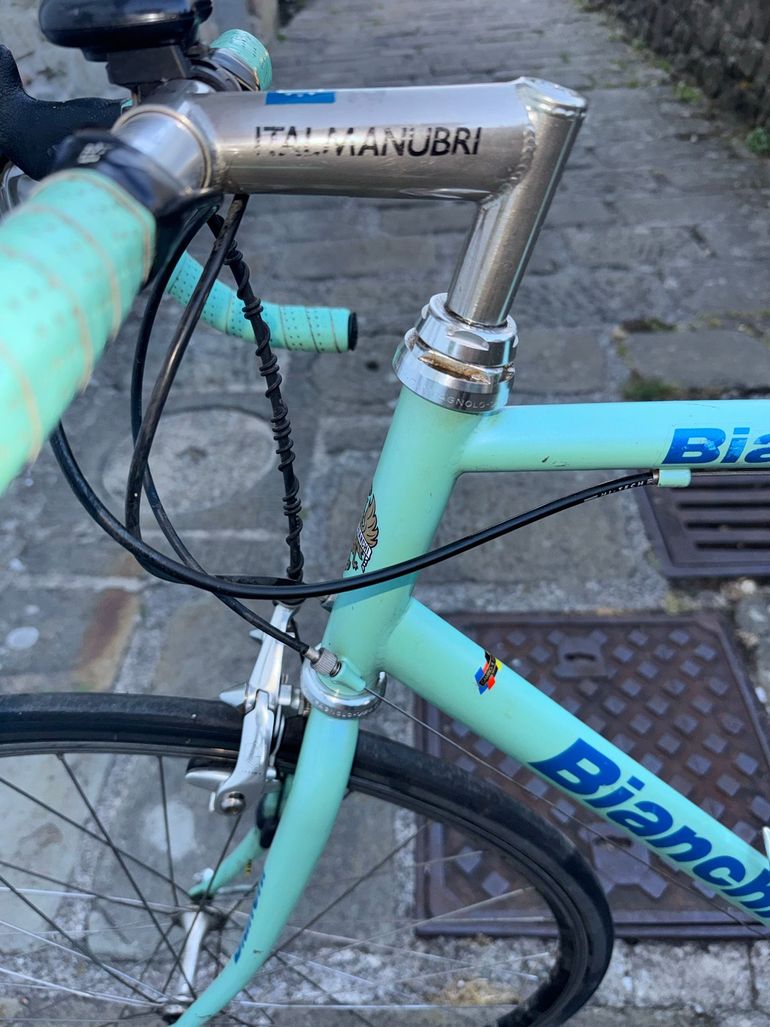 Used Bianchi reparto corse eroica Custom Campagnolo Veloce 1990 Road & Gravel, Green — image 24 of 24