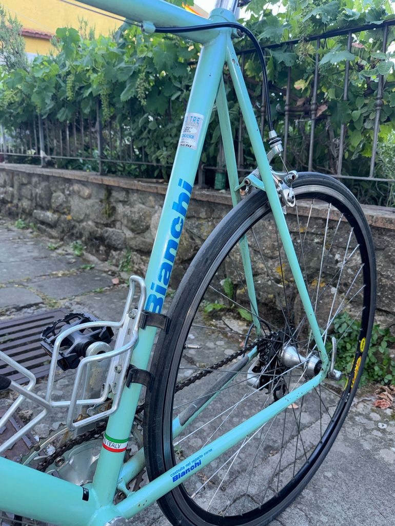 Used Bianchi reparto corse eroica Custom Campagnolo Veloce 1990 Road & Gravel, Green — image 19 of 24