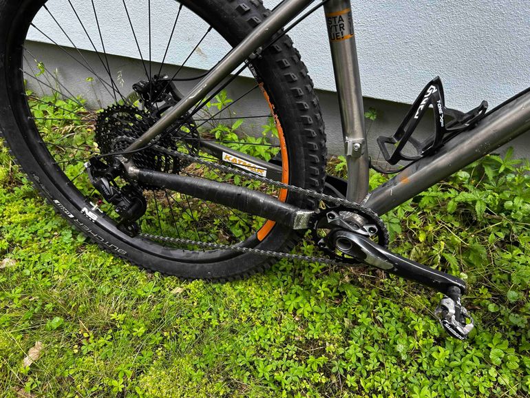 Used ns bikes Eccentric Djambo 2018 2018 Mountainbike, Light Gray — image 5 of 7