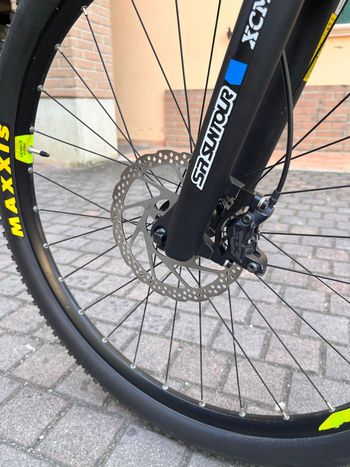 Gebrauchtes ROCKRIDER 540 Mountain Bike Microshift AdventX 2022 Mountainbike, Blau, 27, 5 (650B) — Bild 10 von 15