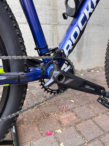 Gebrauchtes ROCKRIDER 540 Mountain Bike Microshift AdventX 2022 Mountainbike, Blau, 27, 5 (650B) — Bild 4 von 15